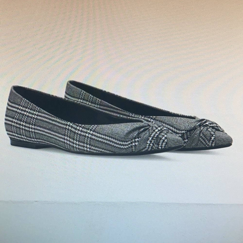 Maje Flat pumps in Prince of Wales plaid